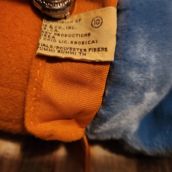 Vintage 1985 Gummi Bears Tummi Plush Walt Disney Applause 14” Stuffed Animal - Picture 6 of 7